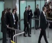 Cristiano Ronaldo and his Portuguese team arrived in Bosnia today for their Euro 2012 Qualifying match on Friday vs Bosnia-Herzegovina and while Ronaldo was walking through the door in the airport all the Bosnian Fans were chanting MESSI MESSI MESSI what haters!