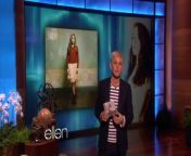 today she made her US premiere on Ellen!