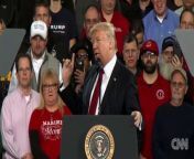Speaking to a group of auto workers in Ypsilanti, Michigan, President Donald Trump proclaimed jobs are coming back to the US as a result of moving away from trade deals like NAFTA and TPP.