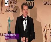 AG Awards winners Bryan Cranston and Sarah Paulson share their views on the current political situation in the U.S. (en
