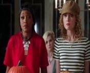 As Halloween approaches, Chanel creates a devious plan after Zayday makes a shocking announcement. Meanwhile Grace and Pete pay a visit to a mysterious woman with ties to Kappa&#39;s past. Also, Hester grows closer to Chad, Denise continues her search for the red devil killer and Dean Munsch does everything in her power to keep Wallace University open in the all-new &#39;Haunted House&#39; episode of SCREAM QUEENS airing Tuesday, October 6th on FOX.