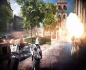 Here&#39;s your first look at battling on Naboo in EA&#39;s new Star Wars game, and get your first look at Darth Maul, Boba Fett, Rey, and Kylo Ren in action.