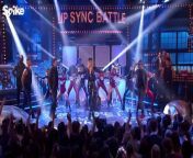 Gigi Hadid performs the Backstreet Boys’ hit “Larger than Life” with surprise guests, Nick Carter and AJ McLean!