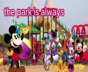 Mickey Mouse and his Friends in the park 3.37#minicartoontv #cartoon #viral