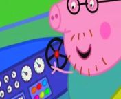 Peppa Pig S01E11 The New Car from playtime with peppa bouncy house