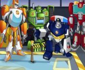 TransformersRescue Bots S01 E05 The Alien Invasion of Griffin Rock from zandercraft bot