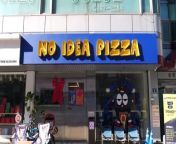 America Pizza in Korea! How to make Delicious Homemade Pizza - Korean Street Food from gyoza sauce homemade