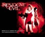 Resident Evil is a 2002 action horror film written and directed by Paul W. S. Anderson. The film stars Milla Jovovich, Michelle Rodriguez, Eric Mabius, James Purefoy, Martin Crewes, and Colin Salmon. It is the first installment in the Resident Evil film series, which is loosely based on the video game series of the same name. Borrowing elements from the video games Resident Evil and Resident Evil 2, the film follows amnesiac heroine Alice and a band of Umbrella Corporation commandos as they attempt to contain the outbreak of the T-virus at a secret underground facility.