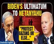 In a dramatic turn of events, President Joe Biden delivers a stark ultimatum to Israeli Prime Minister Benjamin Netanyahu, demanding immediate action to protect Palestinian civilians in Gaza. The ultimatum comes in the wake of a tragic attack that claimed the lives of aid workers, sparking global outrage. Will Netanyahu heed Biden&#39;s warning, or face consequences from the United States? Stay tuned for the latest updates on this critical development. &#60;br/&#62; &#60;br/&#62;#JoeBiden #USPresidentBiden #USNews #BidenUltimatum #Netanyahu #BenjaminNetanyahu #Gaza #GazaAidWorkers #GazaWar #GazaStrip #IsraelHmas #IsraelHamasWar #IsraelPalestine #Oneindia&#60;br/&#62;~PR.274~ED.102~
