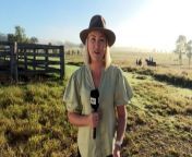 Dozens of horse riders are completing a historic re-enactment, driving hundreds of cattle across country Queensland.