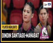 PVL Player of the Game Highlights: Dindin Santiago-Manabat scatters 25 points as Akari dims Capital1 from dim www vido