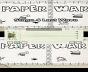 Level 4 Last Wave | Paper War #games from psi mains paper