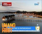 Mala-Maldives na pasyalan na 3 hours away from Metro Manila?! Sa Matabungkay, Zambales lang ‘yan matatagpuan!&#60;br/&#62;&#60;br/&#62;Hosted by the country’s top anchors and hosts, &#39;Unang Hirit&#39; is a weekday morning show that provides its viewers with a daily dose of news and practical feature stories.&#60;br/&#62;&#60;br/&#62;Watch it from Monday to Friday, 5:30 AM on GMA Network! Subscribe to youtube.com/gmapublicaffairs for our full episodes.&#60;br/&#62;