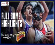 PBA Game Highlights: San Miguel dismisses Converge 1st half challenge, claims QF spot at 6-0 from no bra challenge