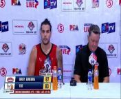 Interview with Best Player Christian Standhardinger and Coach Tim Cone [Apr. 19, 2024] from tim hortons ingersoll