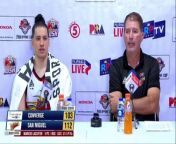 Interview with Best Player Marcio Lassiter and Coach Jorge Gallent [Apr. 19, 2024] from tv tv player