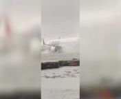 Shocking video shows tarmac at Dubai airport completely underwater from india videos tu