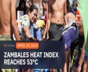 The heat index in Iba, Zambales, reaches a scorching 53°C on Sunday, April 28, the highest weather bureau PAGASA has recorded so far for 2024.&#60;br/&#62;&#60;br/&#62;Full story: https://www.rappler.com/nation/weather/iba-zambales-philippines-pagasa-heat-index-april-28-2024/