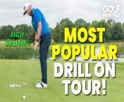 In this video, Andy Sullivan demonstrates the most popular drill on Tour - one that is designed to help improve your feel for the pace of the greens before you play!