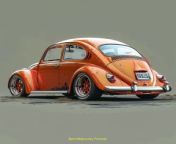 Prompt Midjourney : A Beetle car with high-definition realistic style --s 750 --v 6.0 --style raw