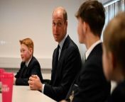 Prince William shares Charlotte’s favourite joke during surprise school visit from william sheller