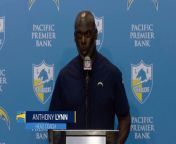 Anthony Lynn Postgame Press Conference from ncte 2019 conference