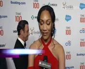 Two-time WNBA MVP A&#39;ja Wilson was recently named one of TIME&#39;s 100 Most Influential People in the world. We caught up with the Las Vegas Aces star at the mag&#39;s gala to honor her. We found out how she wants to use her influence to lift up others and how she relaxes when not tearing up the court.