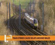 Rail strikes have disrupted journeys across Wales as train drivers in the ASLEF union take industrial action over pay, with more disruption set for the next few days. The union argue there hasn’t been a pay rise for its members in 5 years, while the train companies say they want a fair deal for everyone.&#60;br/&#62;
