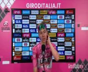 Cycling - Giro d'Italia 2024 - Tadej Pogacar after stage 5 : \ from gilbert stage com