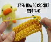 HOW TO CROCHET FOR BEGINNERS - Step by Step guide to learn crochet in just 10 mins very easy video of crochet to learn