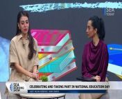 Talkshow with Arliska And Winny- Celebrating & Taking Part In National Education Day- from miramar national cemetery