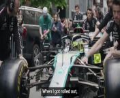 Ahead of the Miami Grand Prix, Lewis Hamilton put on a show for fans on the streets of New York City.
