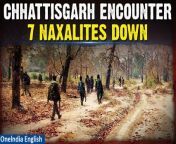 Seven Naxalites, including two women, were killed in a clash with security forces in Chhattisgarh&#39;s Narayanpur-Kanker forest border. This encounter, the second major strike within 15 days, occurred during an anti-Naxal operation by the District Reserve Guard and Special Task Force. Weapons, including an AK-47 rifle, were seized. With 88 Naxalites killed this year in Bastar region encounters, the state continues its efforts against insurgency. &#60;br/&#62; &#60;br/&#62;#Naxalites #NaxalEncounter #Kanker #BaxarRegion #Chattisgarhnews #Chattisgarhencounter #Indianews #Maoists #Oneindia #Oneindianews &#60;br/&#62;~HT.97~ED.155~PR.320~