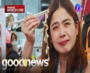 Aired (April 27, 2024): Kayanin kaya nina Shaira Diaz at Vicky Morales na kumain ng gumagalaw na octopus? Panoorin ang video.&#60;br/&#62;&#60;br/&#62;Hosted by Vicky Morales, ‘Good News’ is a weekly newscast that rounds up the trending feel-good stories in the Philippines and offers D-I-Y fashion tips and affordable healthy recipes for Kapuso viewers on a budget. #GoodNews&#60;br/&#62;&#60;br/&#62;