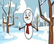 snow man from sheila snow