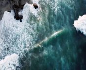 Sea waves - peaceful nature - free life living from desi cute girl selfie cam
