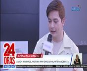 Alden-Heart collab soon?&#60;br/&#62;&#60;br/&#62;&#60;br/&#62;24 Oras Weekend is GMA Network’s flagship newscast, anchored by Ivan Mayrina and Pia Arcangel. It airs on GMA-7, Saturdays and Sundays at 5:30 PM (PHL Time). For more videos from 24 Oras Weekend, visit http://www.gmanews.tv/24orasweekend.&#60;br/&#62;&#60;br/&#62;#GMAIntegratedNews #KapusoStream&#60;br/&#62;&#60;br/&#62;Breaking news and stories from the Philippines and abroad:&#60;br/&#62;GMA Integrated News Portal: http://www.gmanews.tv&#60;br/&#62;Facebook: http://www.facebook.com/gmanews&#60;br/&#62;TikTok: https://www.tiktok.com/@gmanews&#60;br/&#62;Twitter: http://www.twitter.com/gmanews&#60;br/&#62;Instagram: http://www.instagram.com/gmanews&#60;br/&#62;&#60;br/&#62;GMA Network Kapuso programs on GMA Pinoy TV: https://gmapinoytv.com/subscribe