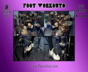 Visit my Official Website &#124; https://www.panosgeo.com&#60;br/&#62;&#60;br/&#62;Here is Part 284 of the ‘Foot Workouts’ series!&#60;br/&#62;&#60;br/&#62;In this video, I keep a steady back-beat with my hands, and play the fifty second 8-note pattern (RLLLLRLR - right / left / left / left / left / right / left / right) with my feet, at 60bpm at first, and then a little bit faster, at 80bpm.&#60;br/&#62;&#60;br/&#62;The entire series was recorded and filmed at my home studio in Thessaloniki, Greece.&#60;br/&#62;&#60;br/&#62;Recording, Mixing, Filming, and Video Editing by Panos Geo&#60;br/&#62;&#60;br/&#62;‘Panos Geo’ logo by Vasilis Georgiou at Halo Creative Design Lab&#60;br/&#62;Instagram &#124; https://bit.ly/30uPeaW&#60;br/&#62;&#60;br/&#62;‘Foot Workouts’ logo by Angel Wolf-Black&#60;br/&#62;Facebook &#124; https://bit.ly/3drwUqP&#60;br/&#62;&#60;br/&#62;Check out the entire ‘Foot Workouts’ series in this playlist:&#60;br/&#62;https://bit.ly/3hcuPCV&#60;br/&#62;&#60;br/&#62;Thank you so much for your support! If you like this video, leave a like, share it with your friends, and follow my channel for more!