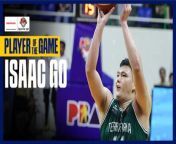 PBA Player of the Game Highlights: Isaac Go scores career-high 22 to help steer Terrafirma past San Miguel for historic playoff win from mom san www com