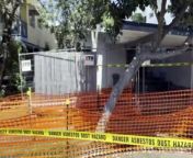 Tenants of a Gold Coast unit block have been indefinitely forced out after a contractor pressure washed asbestos off a neighbouring roof. The cancer-causing material contaminated the area.