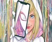 Gwen Stacy Becomes Ghost-Spider! from mahi spider took