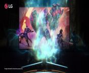 LG UltraGear OLED League of Legends edition from league of legends jinx va