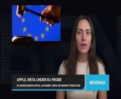 The EU opened investigations into Apple, Alphabet, and Meta under its new Digital Markets Act legislation. The probes examine Alphabet&#39;s and Apple&#39;s app store restrictions, potential Google Search biases, iOS default settings, and Meta&#39;s &#92;