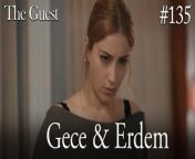 &#60;br/&#62;Gece &amp; Erdem #135&#60;br/&#62;&#60;br/&#62;Escaping from her past, Gece&#39;s new life begins after she tries to finish the old one. When she opens her eyes in the hospital, she turns this into an opportunity and makes the doctors believe that she has lost her memory.&#60;br/&#62;&#60;br/&#62;Erdem, a successful policeman, takes pity on this poor unidentified girl and offers her to stay at his house with his family until she remembers who she is. At night, although she does not want to go to the house of a man she does not know, she accepts this offer to escape from her past, which is coming after her, and suddenly finds herself in a house with 3 children.&#60;br/&#62;&#60;br/&#62;CAST: Hazal Kaya,Buğra Gülsoy, Ozan Dolunay, Selen Öztürk, Bülent Şakrak, Nezaket Erden, Berk Yaygın, Salih Demir Ural, Zeyno Asya Orçin, Emir Kaan Özkan&#60;br/&#62;&#60;br/&#62;CREDITS&#60;br/&#62;PRODUCTION: MEDYAPIM&#60;br/&#62;PRODUCER: FATIH AKSOY&#60;br/&#62;DIRECTOR: ARDA SARIGUN&#60;br/&#62;SCREENPLAY ADAPTATION: ÖZGE ARAS