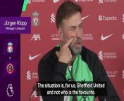 Jürgen Klopp says he chooses to ignore &#39;outside mess&#39; after being labelled favourites for the Premier League