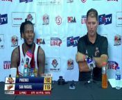 Interview with Best Player CJ Perez and Coach Jorge Gallent [Mar. 31, 2024] from new thakur mar juli