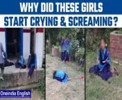 A shocking video of over many students, mostly girls, crying inconsolably together without any apparent at a government school in Raikholi area of Bageshwar district is doing rounds on social media. In the viral clip, a group of students were seen screaming, crying and banging their heads in a case of suspected mass hysteria.&#60;br/&#62; &#60;br/&#62;#Uttarkhand #MassHysteria #Viral