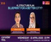 The Kuala Lumpur Structure Plan 2040 is meant to serve as the overarching planning document for KL, providing a framework for spatial planning and development which will inform all of the city’s development policies and local planning for the next 20 years. How do we ensure we get the city’s master plan right? On this episode of #ConsiderThis, Melisa Idris speaks to Jonson Chong, a representative of the Kuala Lumpur Residents&#39; Association Plus (KLRA+).