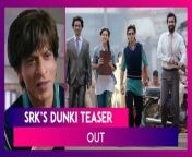 Shah Rukh Khan’s Upcoming Movie Dunki’s Teaser Was Released On November 2, His 58th Birthday. This Is A Rajkumar Hirani Directorial And Is Based On An Illegal Immigration Technique. Dunki Is All Set To Release On Christmas 2023. The Film Marks SRK &amp; The Filmmaker’s Maiden Collaboration &amp; This Dunki Drop 1 Has Just Amped Up The Excitement For This Upcoming Comedy-Drama. Dunki Is All Set To Release On Christmas 2023.&#60;br/&#62;