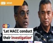 The media previously reported that more than RM1 million in cash was recovered during raids on several premises believed owned by the suspect.&#60;br/&#62;&#60;br/&#62;&#60;br/&#62;Read More: &#60;br/&#62;https://www.freemalaysiatoday.com/category/nation/2024/03/24/macc-nabs-police-officer-suspected-of-protecting-illegal-activities/ &#60;br/&#62;&#60;br/&#62;Free Malaysia Today is an independent, bi-lingual news portal with a focus on Malaysian current affairs.&#60;br/&#62;&#60;br/&#62;Subscribe to our channel - http://bit.ly/2Qo08ry&#60;br/&#62;------------------------------------------------------------------------------------------------------------------------------------------------------&#60;br/&#62;Check us out at https://www.freemalaysiatoday.com&#60;br/&#62;Follow FMT on Facebook: https://bit.ly/49JJoo5&#60;br/&#62;Follow FMT on Dailymotion: https://bit.ly/2WGITHM&#60;br/&#62;Follow FMT on X: https://bit.ly/48zARSW &#60;br/&#62;Follow FMT on Instagram: https://bit.ly/48Cq76h&#60;br/&#62;Follow FMT on TikTok : https://bit.ly/3uKuQFp&#60;br/&#62;Follow FMT Berita on TikTok: https://bit.ly/48vpnQG &#60;br/&#62;Follow FMT Telegram - https://bit.ly/42VyzMX&#60;br/&#62;Follow FMT LinkedIn - https://bit.ly/42YytEb&#60;br/&#62;Follow FMT Lifestyle on Instagram: https://bit.ly/42WrsUj&#60;br/&#62;Follow FMT on WhatsApp: https://bit.ly/49GMbxW &#60;br/&#62;------------------------------------------------------------------------------------------------------------------------------------------------------&#60;br/&#62;Download FMT News App:&#60;br/&#62;Google Play – http://bit.ly/2YSuV46&#60;br/&#62;App Store – https://apple.co/2HNH7gZ&#60;br/&#62;Huawei AppGallery - https://bit.ly/2D2OpNP&#60;br/&#62;&#60;br/&#62;#FMTNews #AllaudeenAbdulMajid #MACC